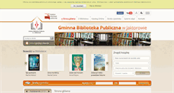 Desktop Screenshot of biblioteka-jaktorow.pl