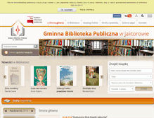 Tablet Screenshot of biblioteka-jaktorow.pl